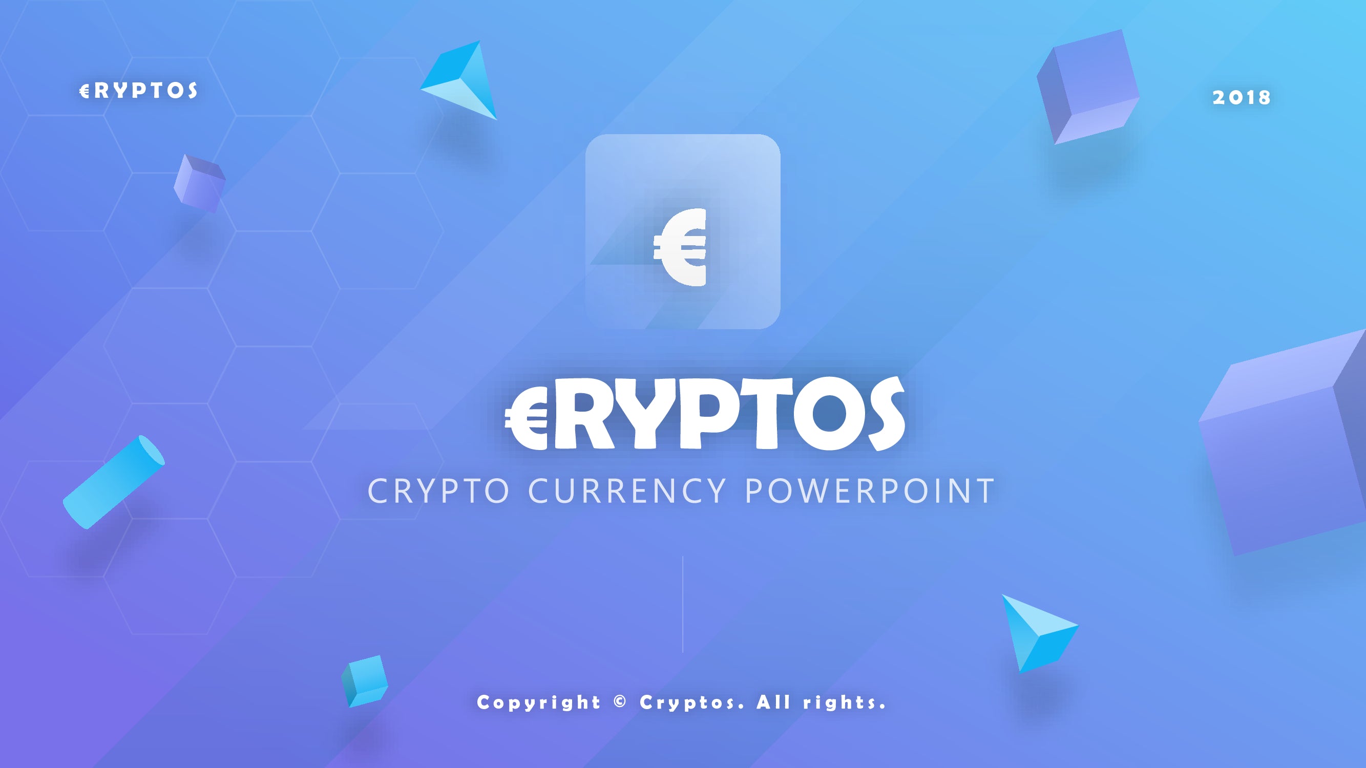 Crypto PowerPoint template