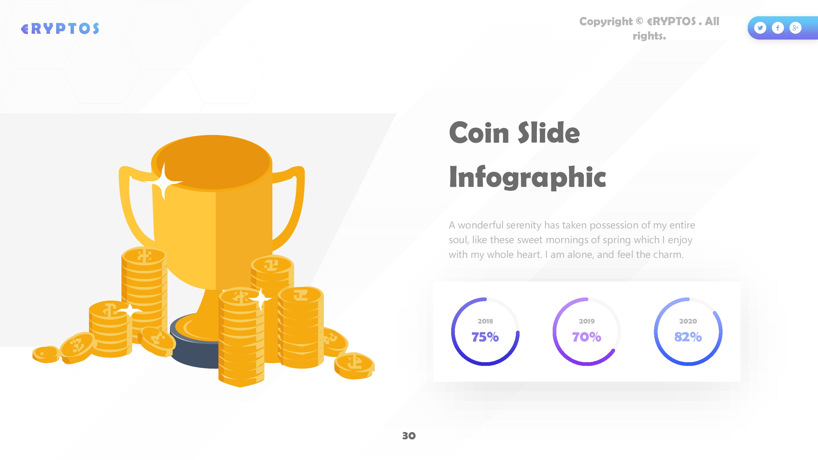 Crypto PowerPoint template