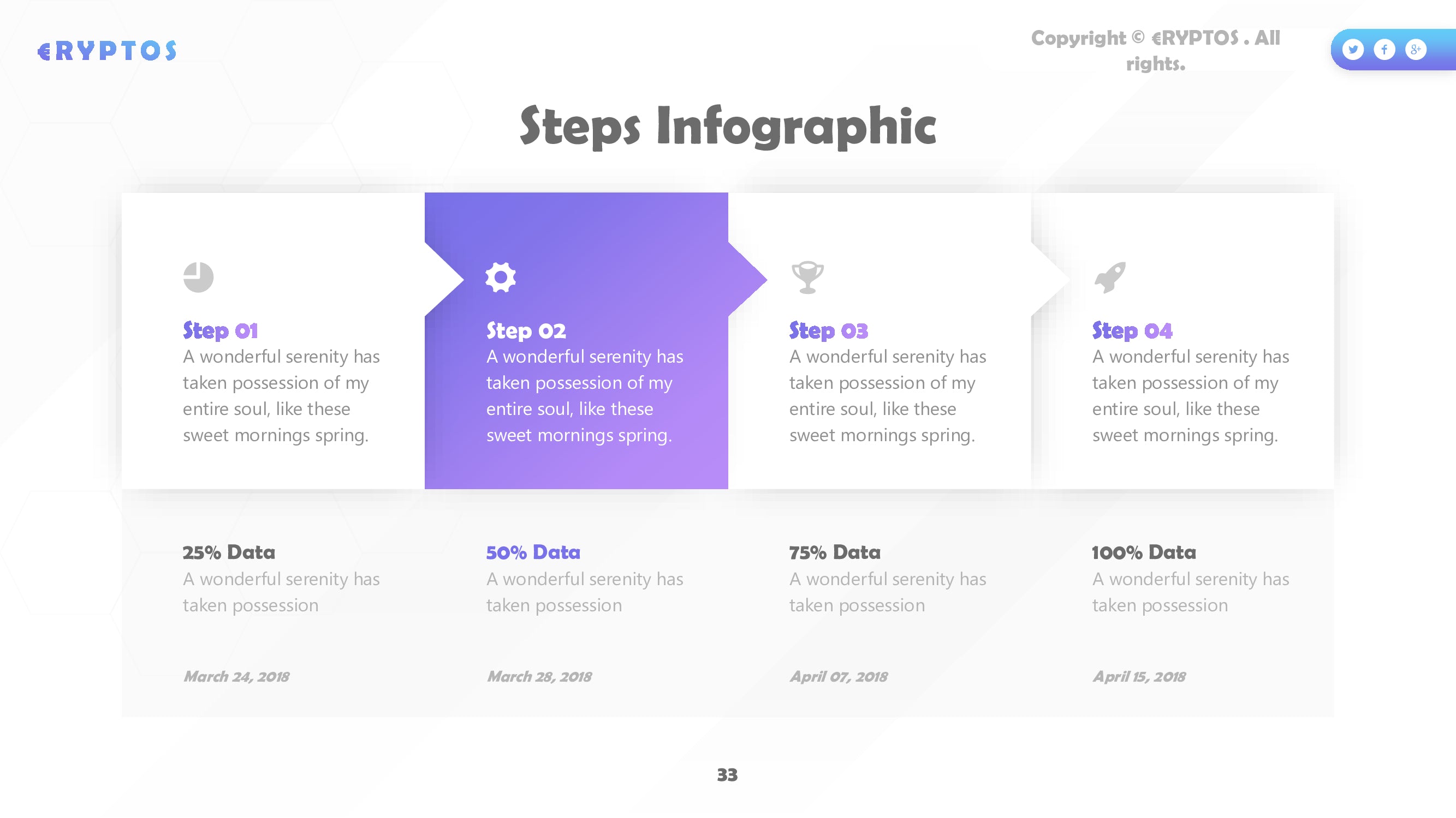 Crypto PowerPoint template