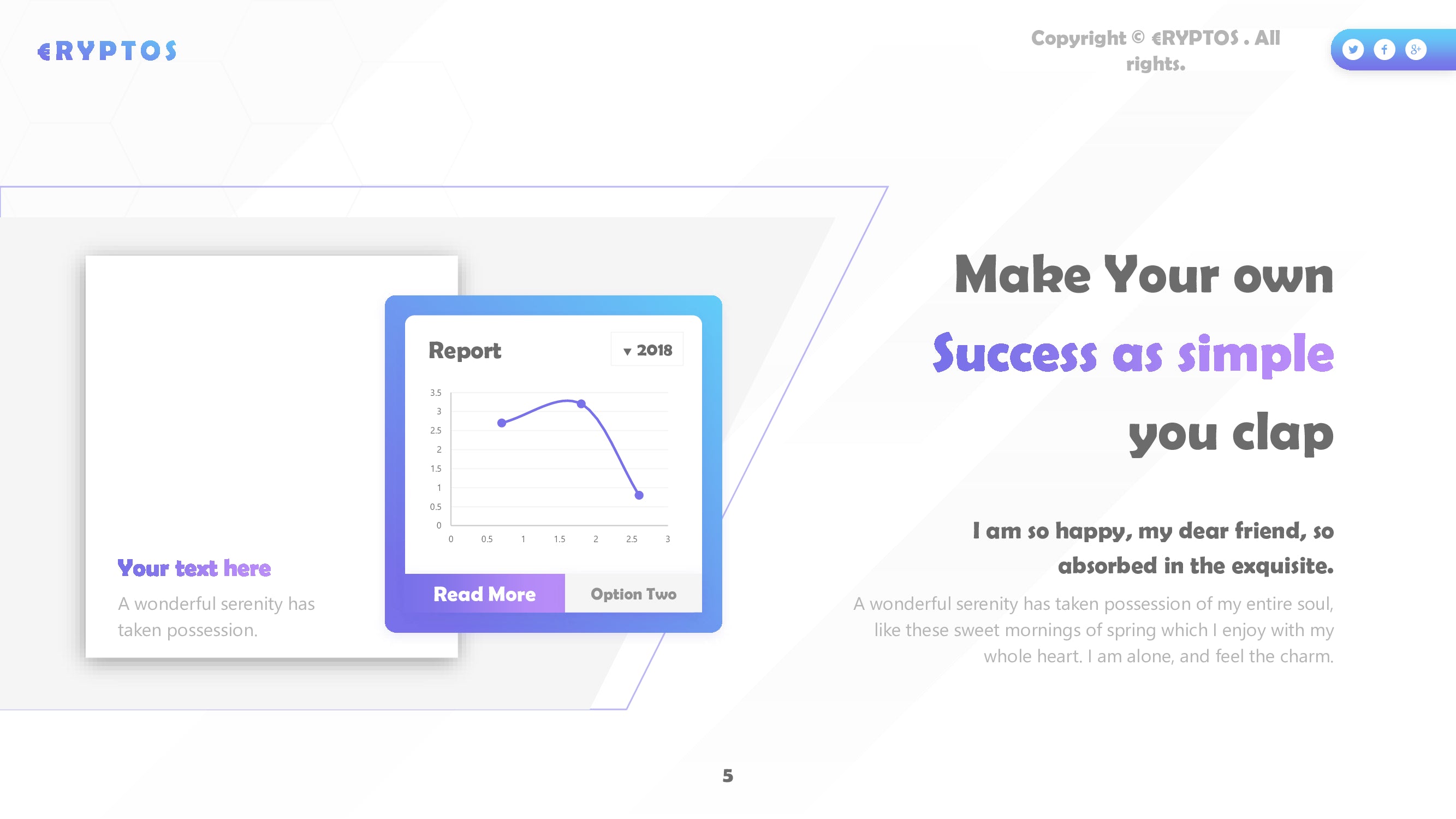 Crypto PowerPoint template