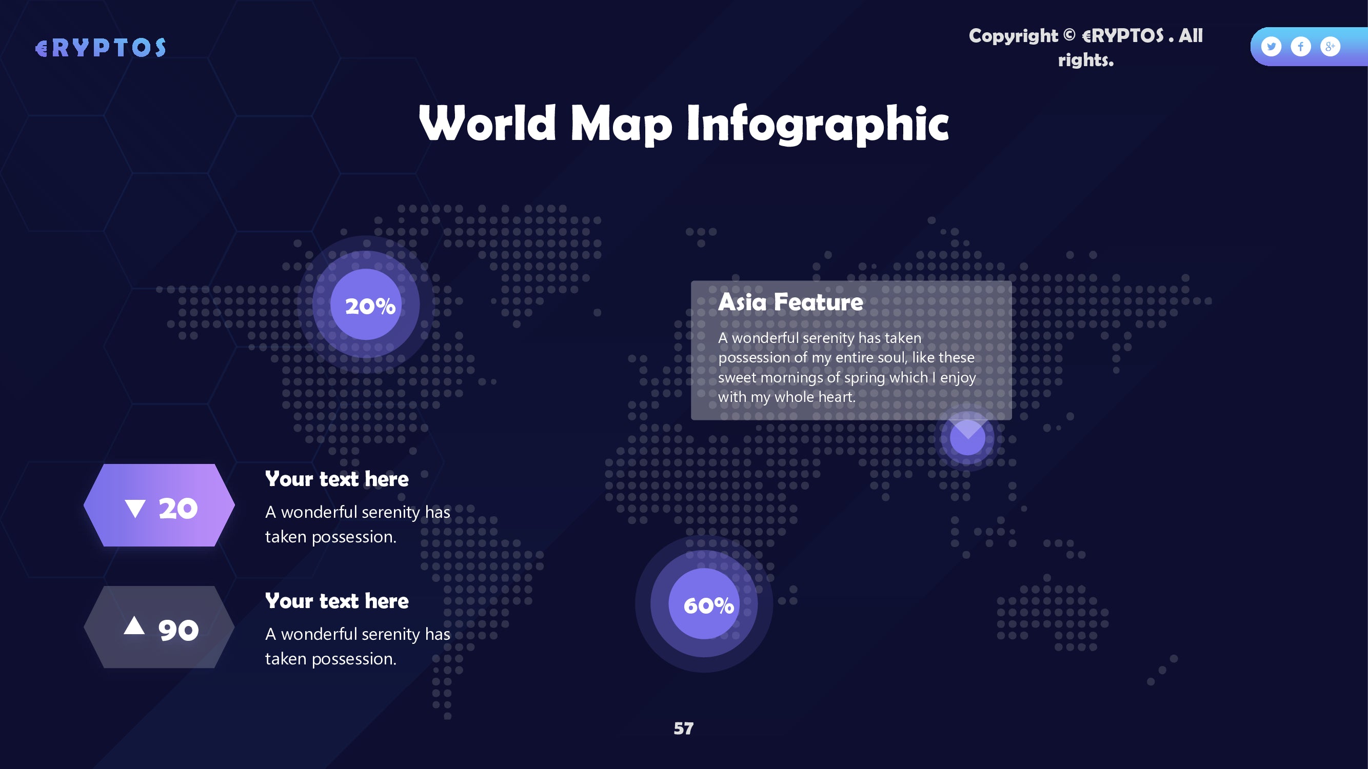 Crypto PowerPoint template