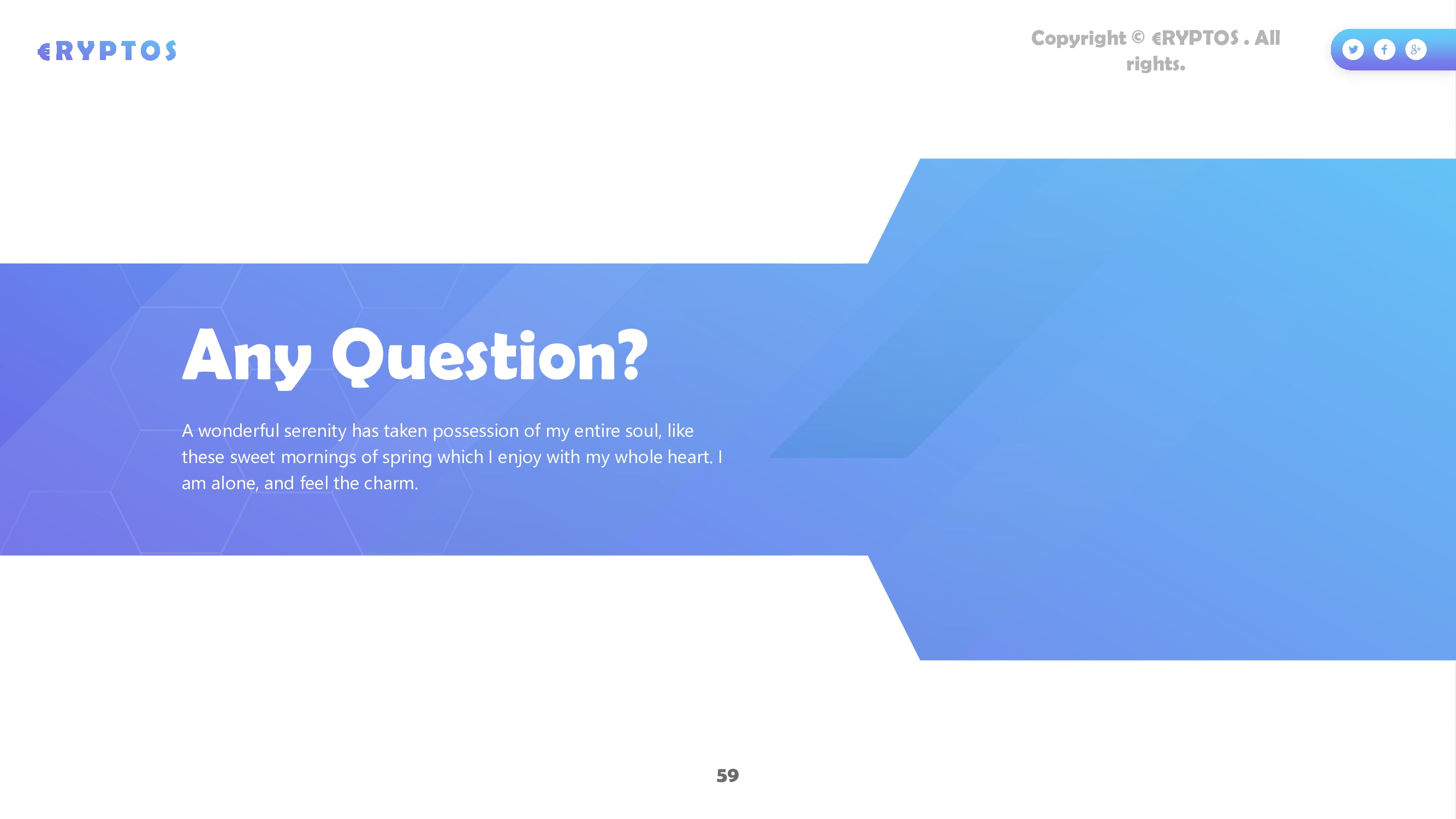 Crypto PowerPoint template