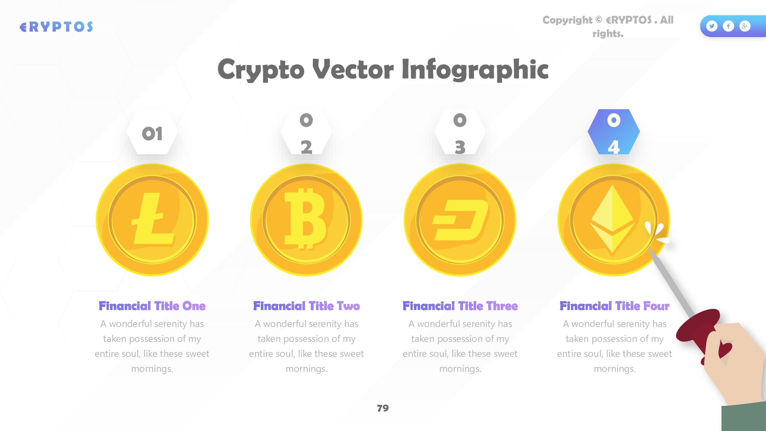 Crypto PowerPoint template