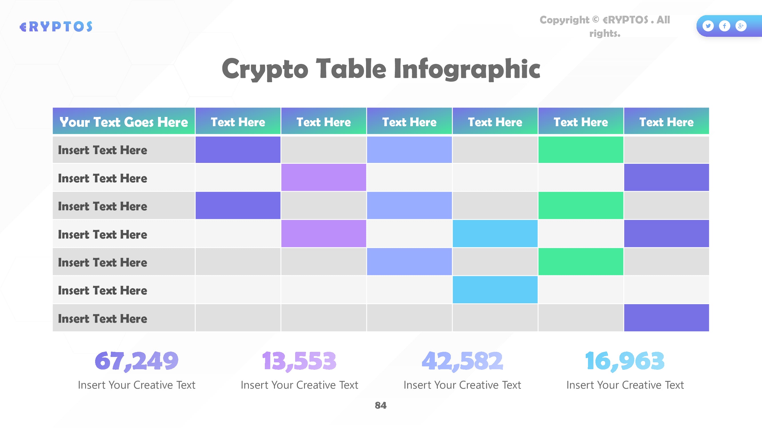 Crypto PowerPoint template