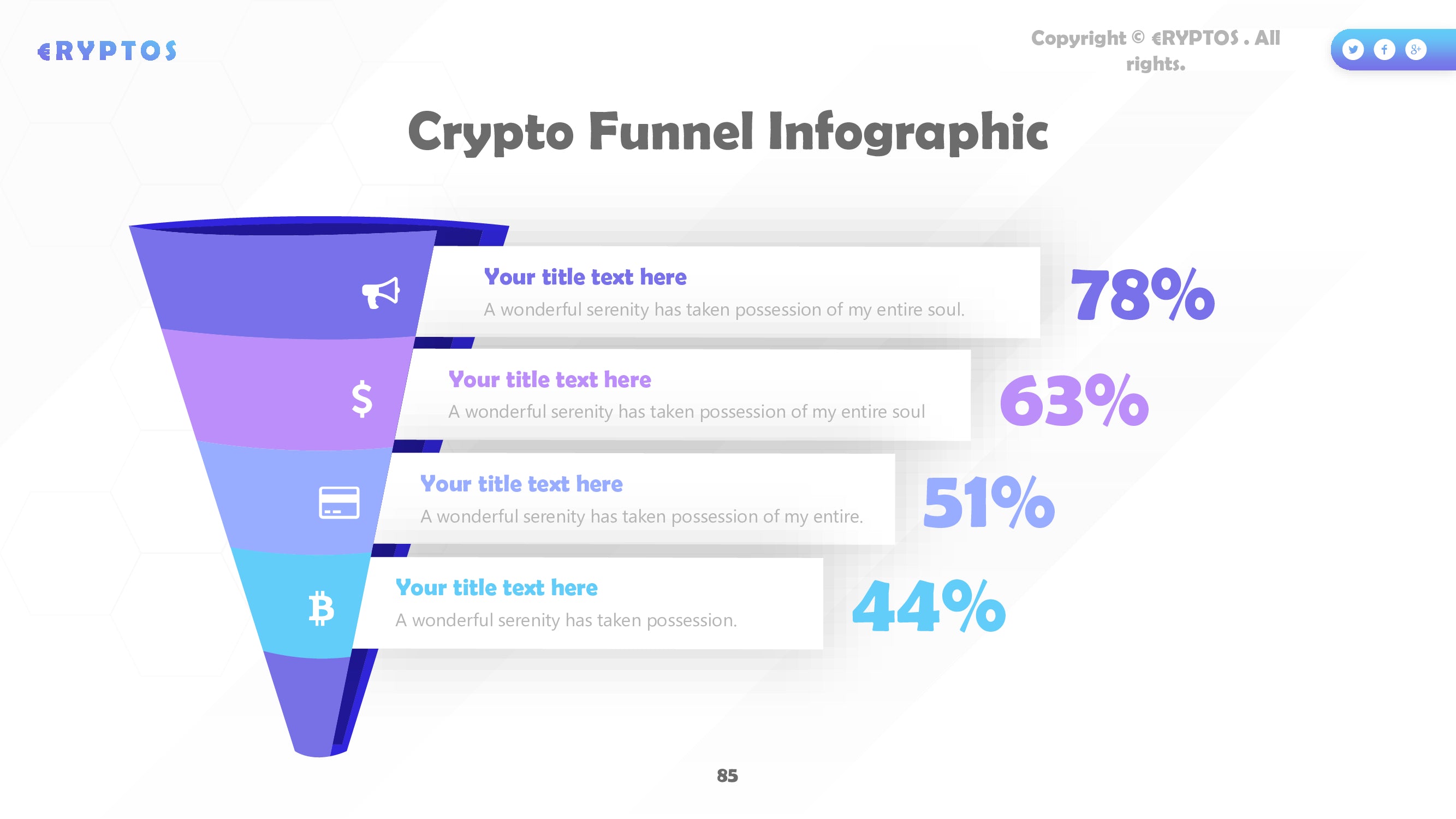 Crypto PowerPoint template