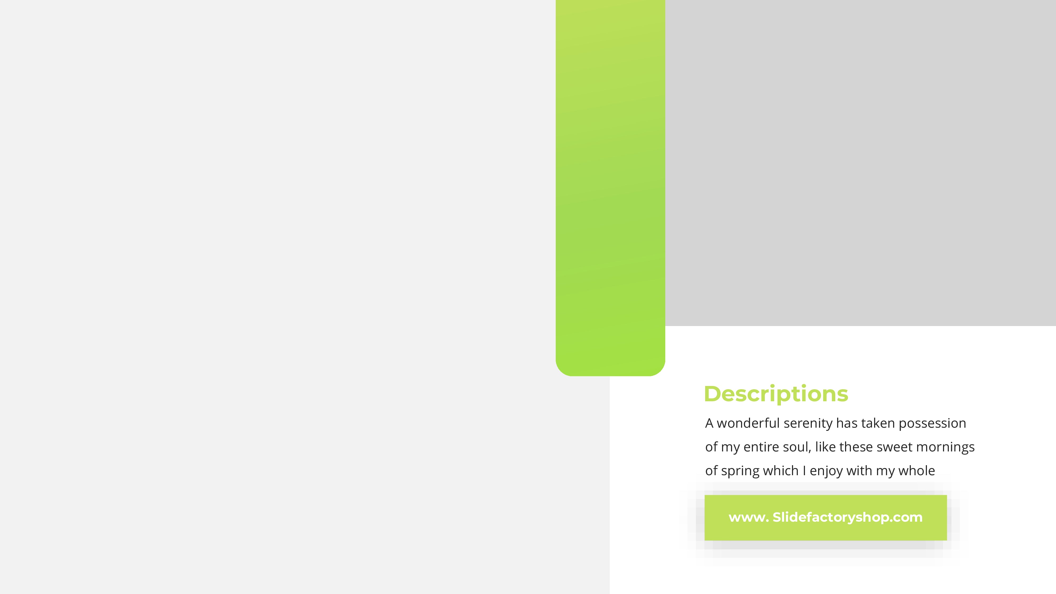 MODERA PowerPoint Template green