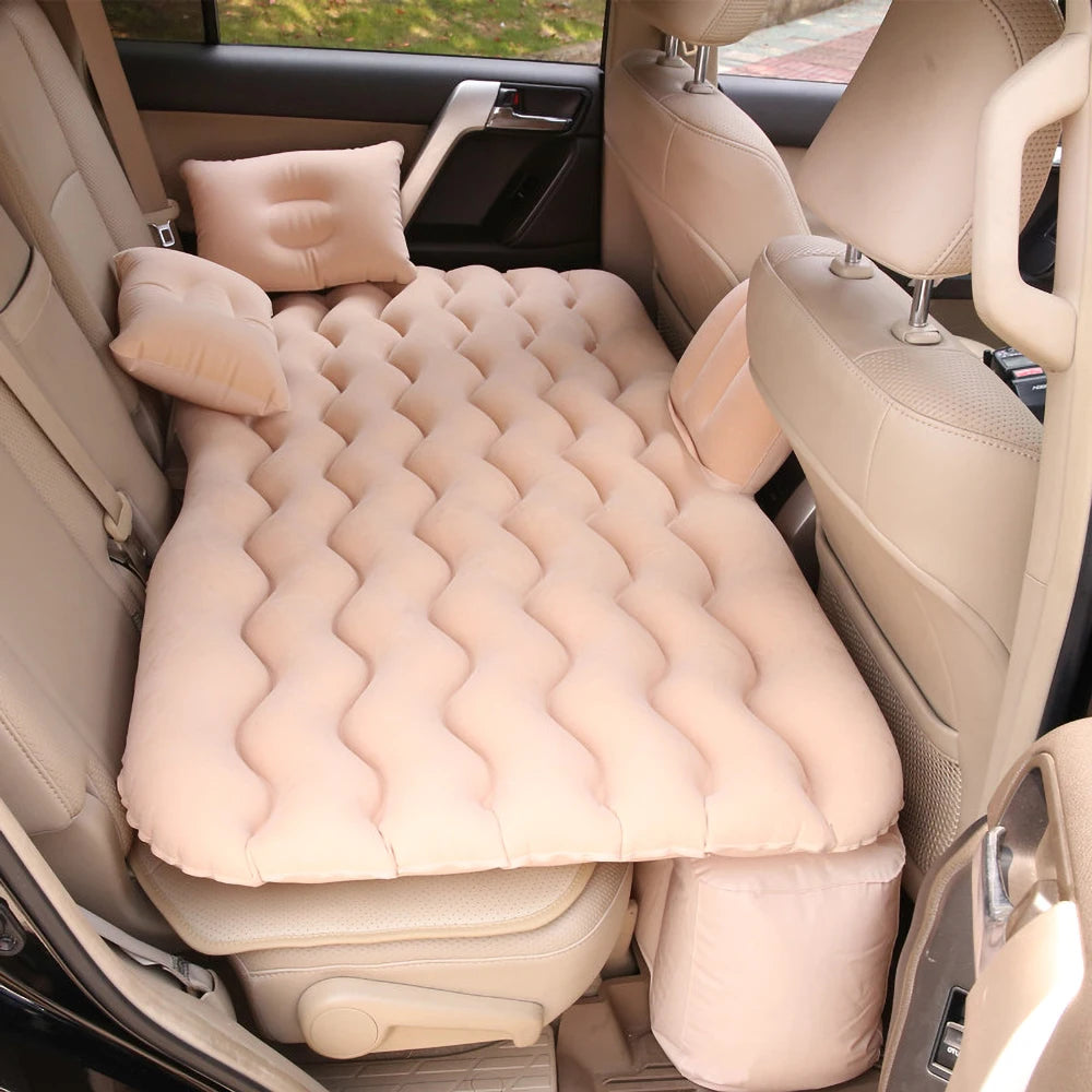 Car Air Inflatable Travel Mattress Bed Universal for Back Seat