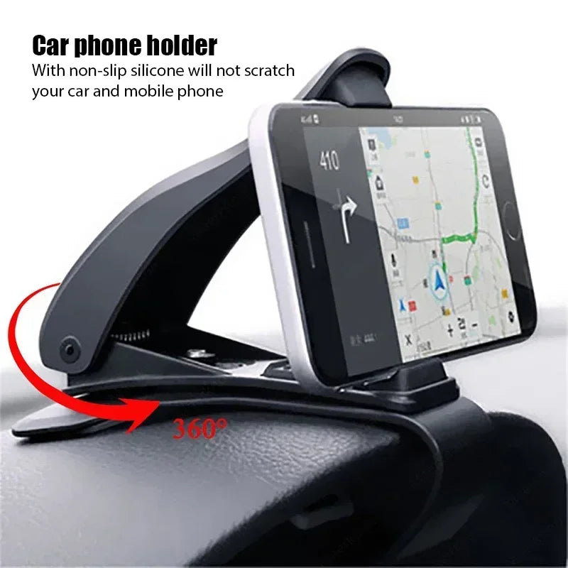 Universal Car Dashboard GPS Mobile Phone Holder Easy Clip Mount Stand Panel Multi-Functional Universal Navigation Bracket Holder