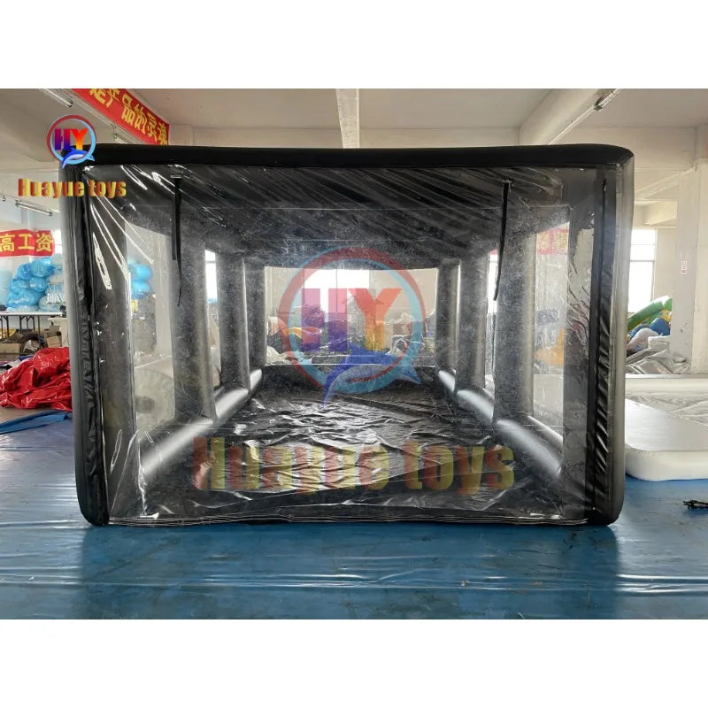 Outdoor Transparent Inflatable Car Cover Bubble Tent