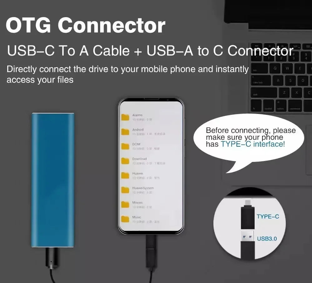 Original Portable External Hard Drive SSD