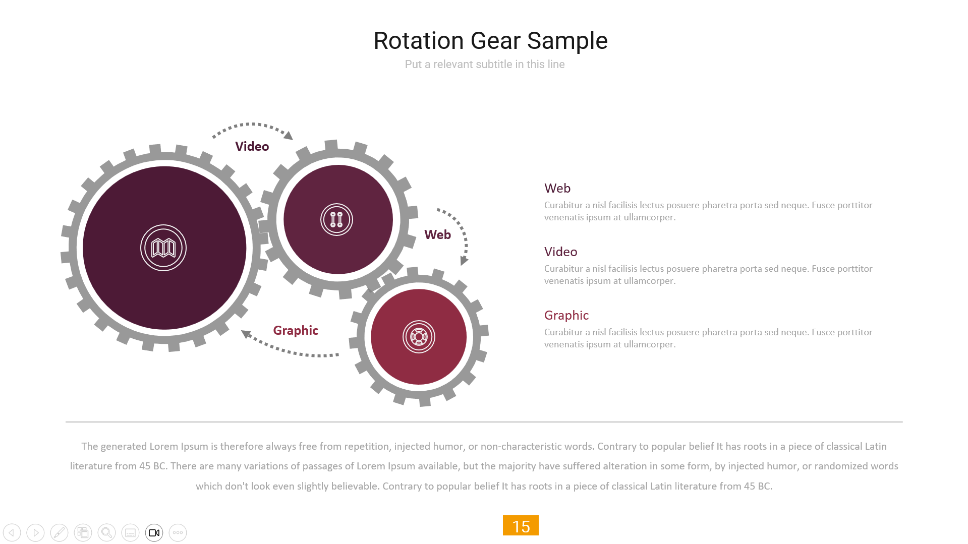 Business PowerPoint template