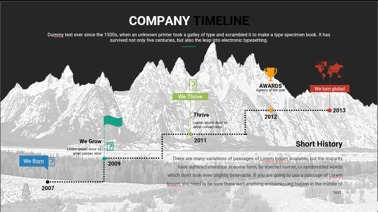 company PowerPoint slides