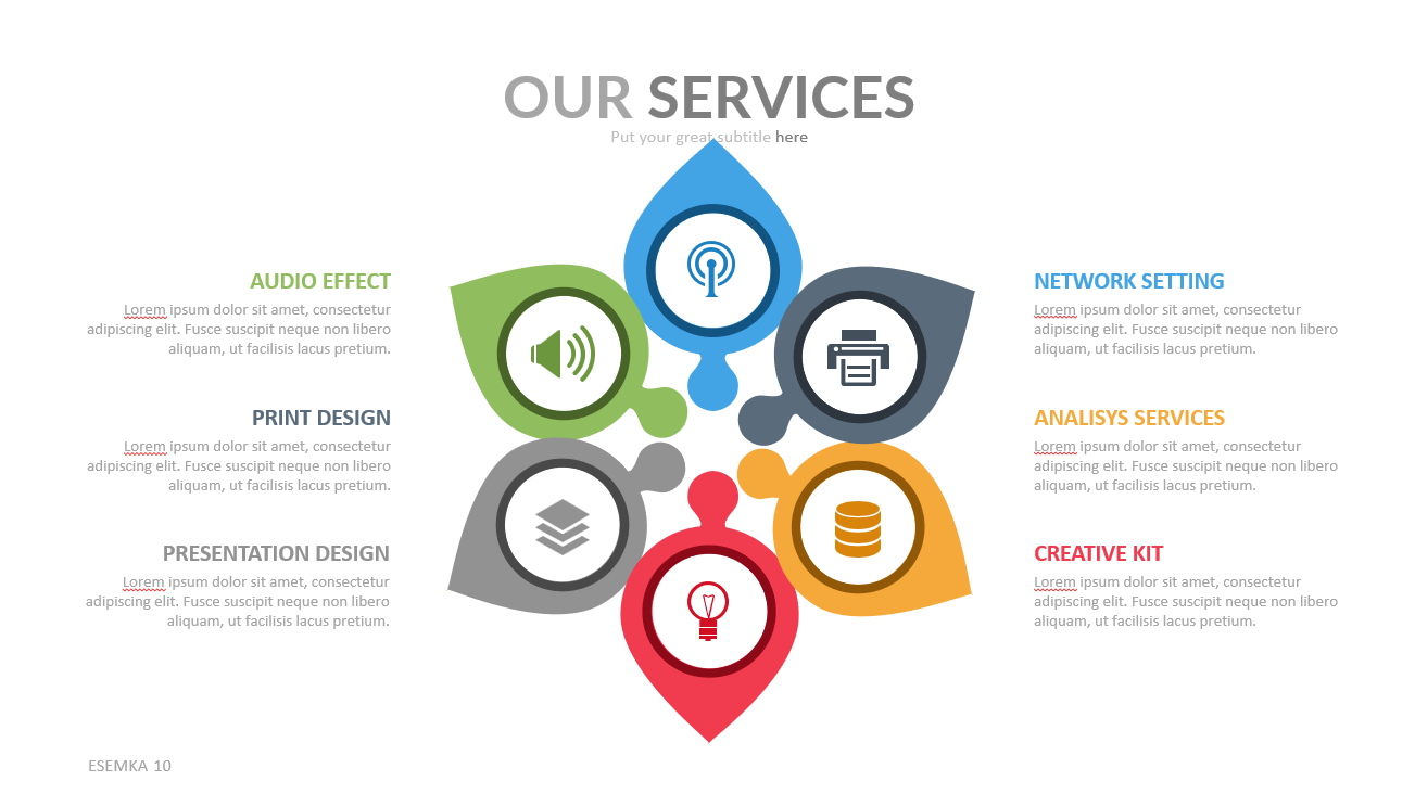 esemka PowerPoint teamplate