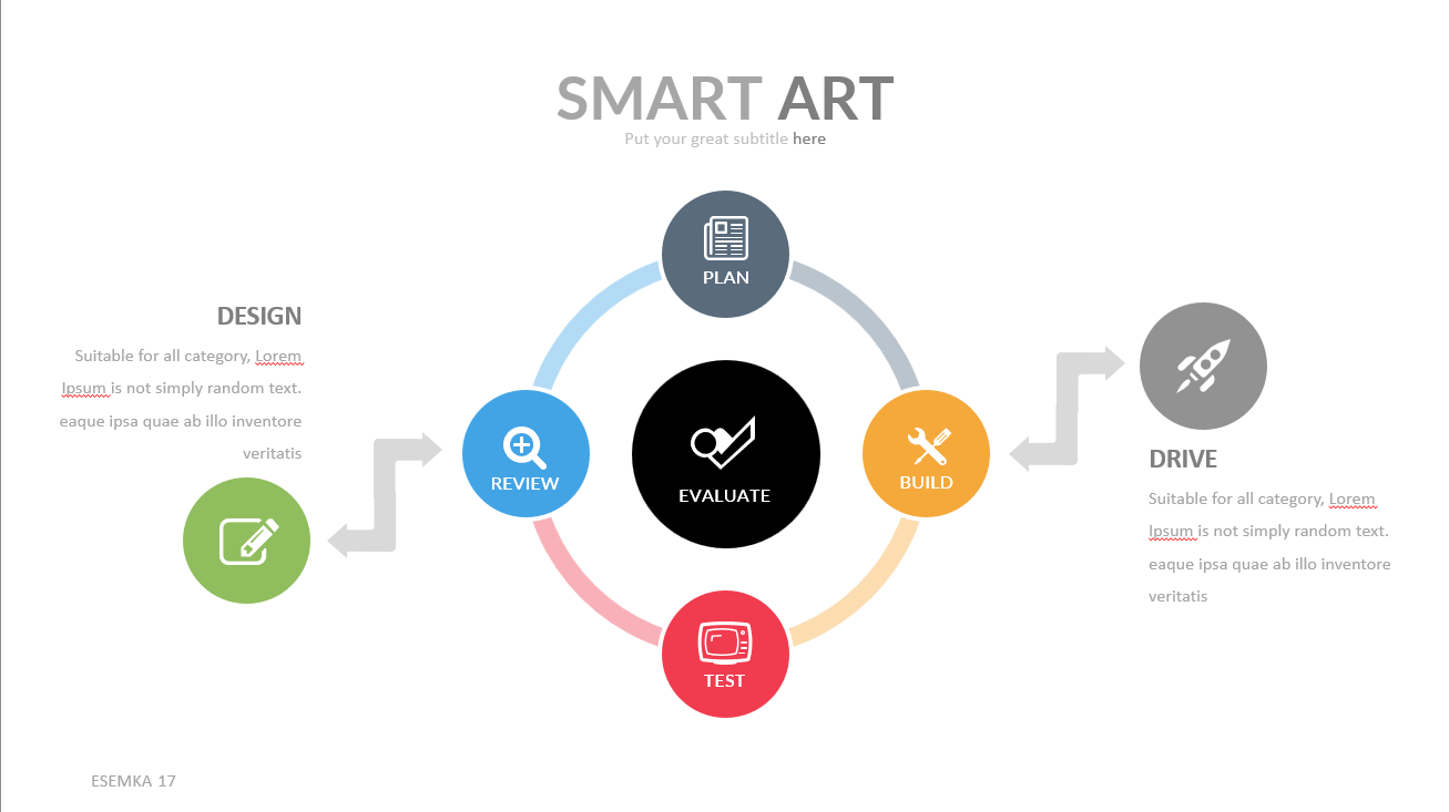 esemka PowerPoint teamplate