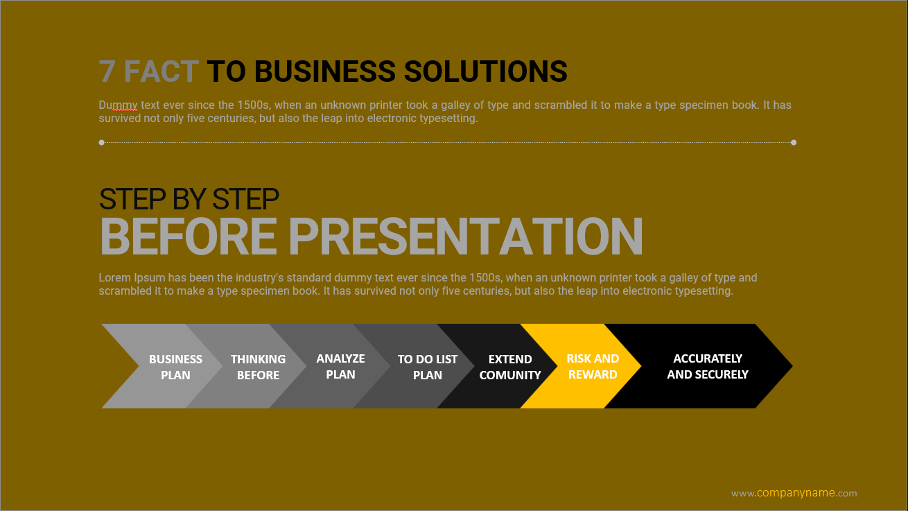 FINE PowerPoint template