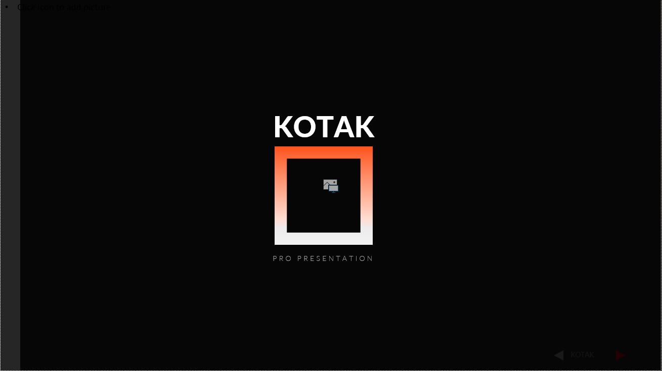 KOTAK PowerPoint template