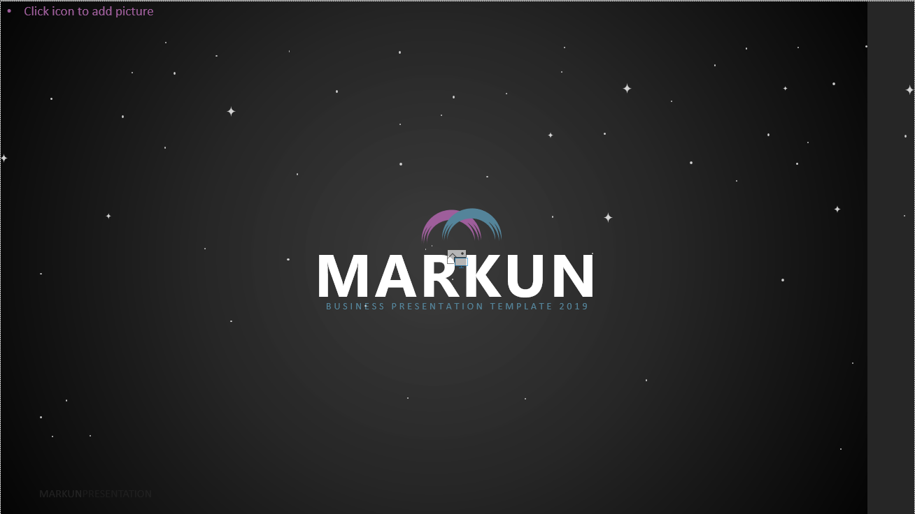 MARKUN PowerPoint template