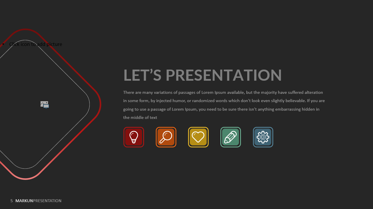 MARKUN PowerPoint template