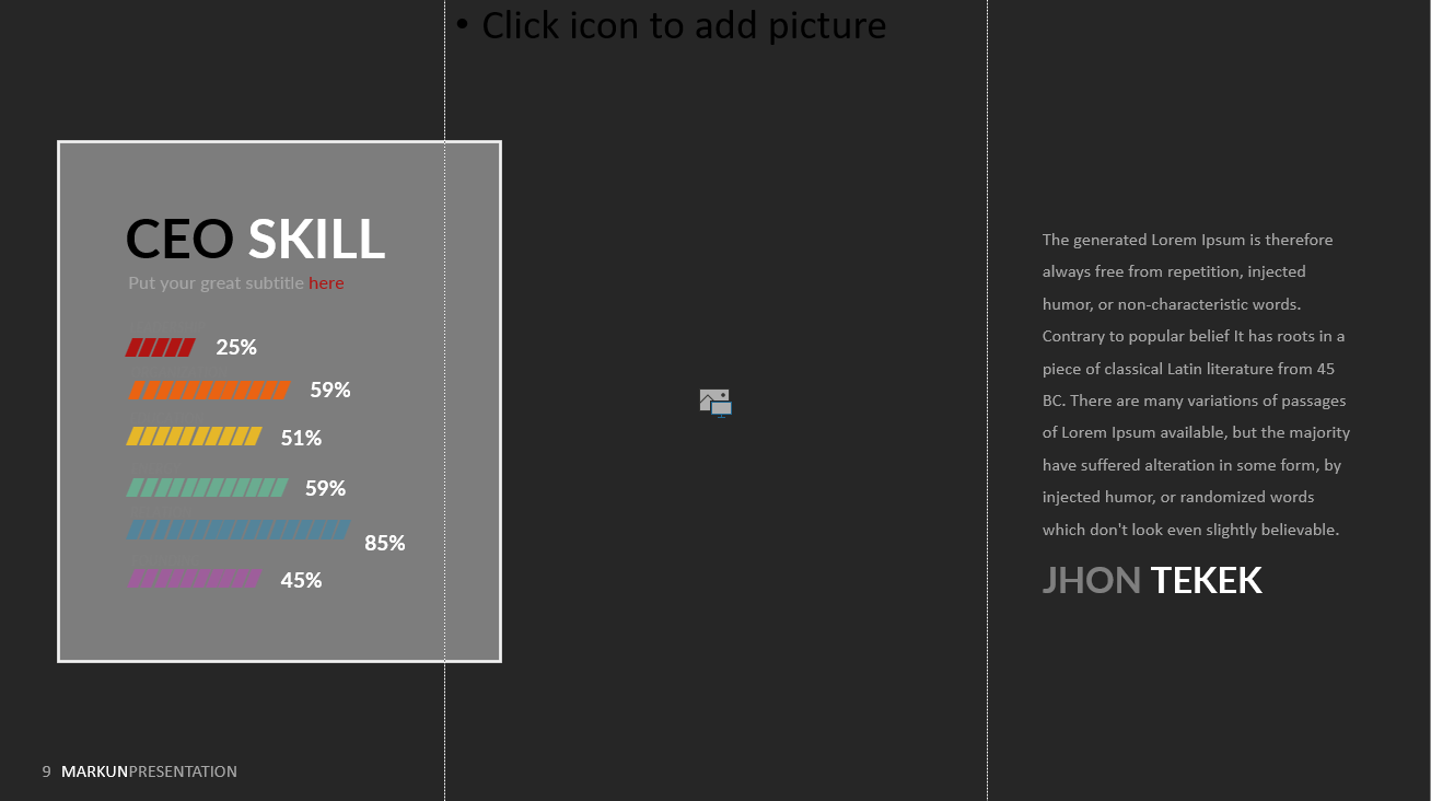 MARKUN PowerPoint template