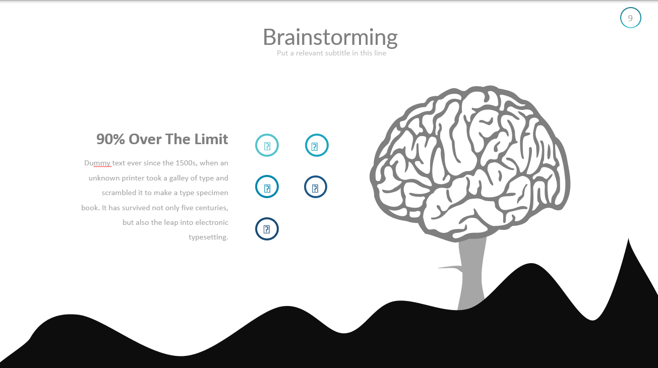 MOLEN PowerPoint template