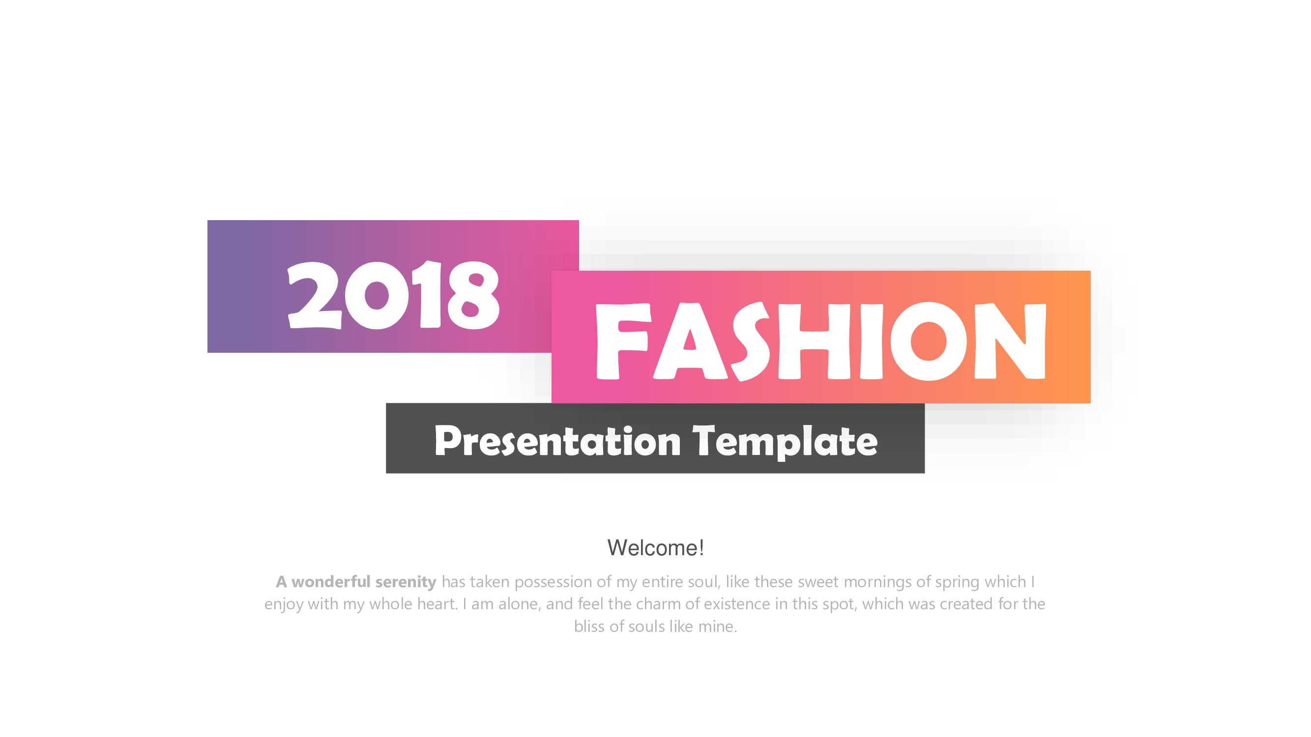 Splash PowerPoint template