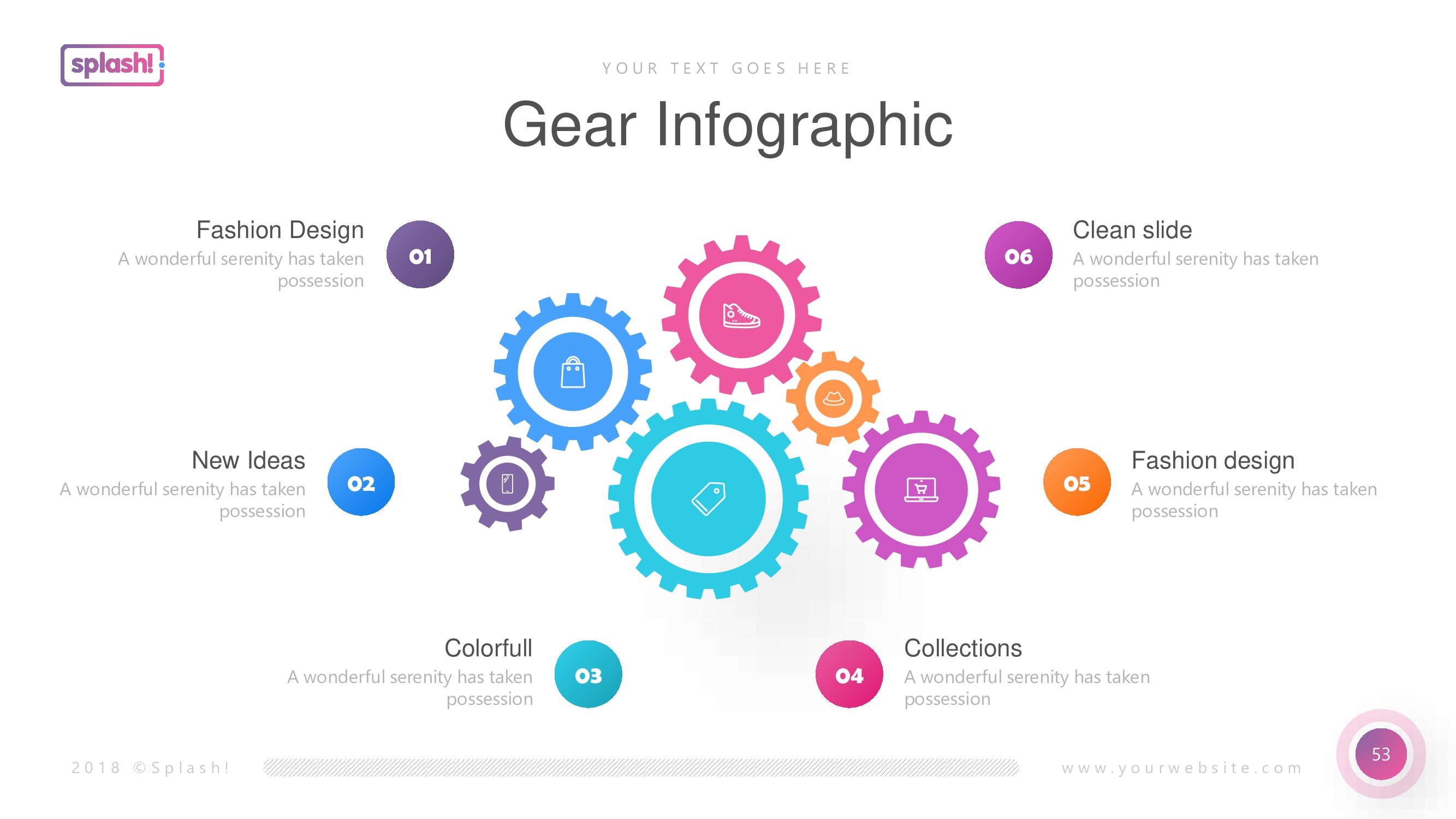 Splash PowerPoint template