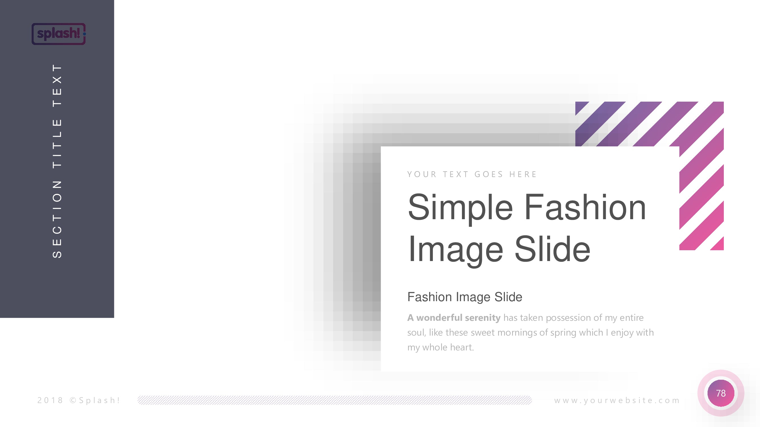 Splash PowerPoint template