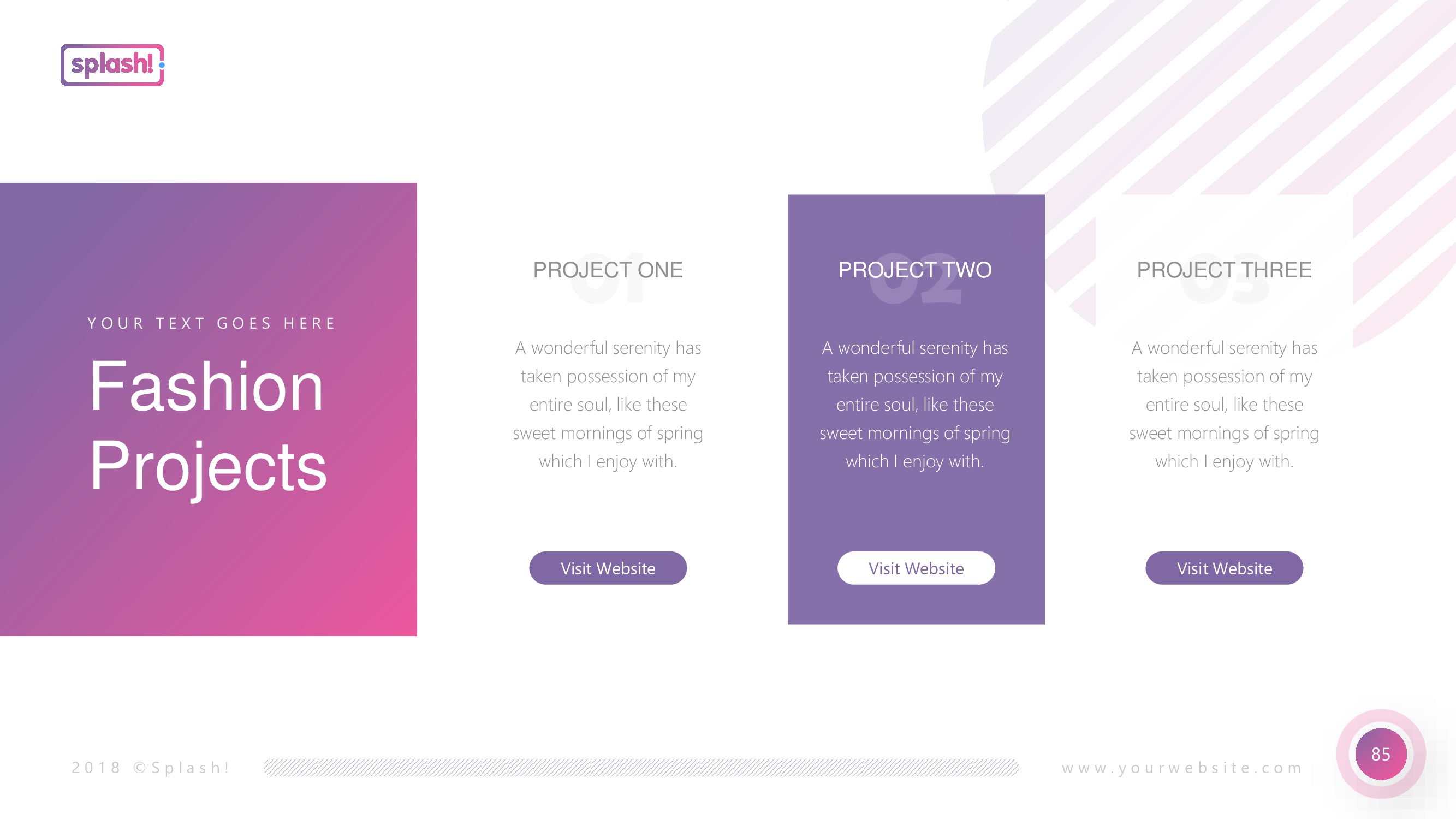 Splash PowerPoint template